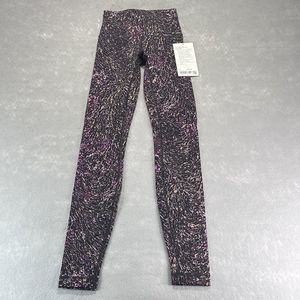 Lululemon Legging 2 Womens Topography Multi Wunder Train High-Rise 28” Legging